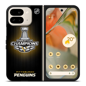 PITTSBURGH PENGUINS STANLEY CHAMPIONS Google Pixel 9 Pro Fold Case Cover