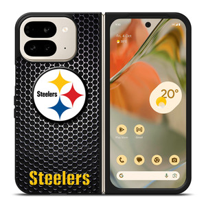PITTSBURGH STEELERS METAL Google Pixel 9 Pro Fold Case Cover
