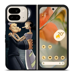 POPEYE AND OLIVE LOVE Google Pixel 9 Pro Fold Case Cover POPEYE AND OLIVE LOVE Google Pixel 9 Pro Fold Case Cover