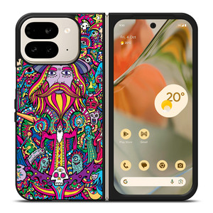 PSYCHEDELIC VISUALS WIZARD Google Pixel 9 Pro Fold Case Cover