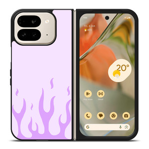 PURPLE FLAME Google Pixel 9 Pro Fold Case Cover