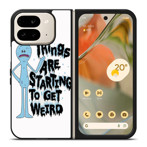 RICK AND MORTY GET WEIRD Google Pixel 9 Pro Fold Case Cover RICK AND MORTY GET WEIRD Google Pixel 9 Pro Fold Case Cover