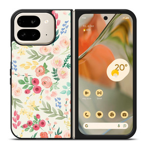 RILEY BLAKE ORANGE FLOWER Google Pixel 9 Pro Fold Case Cover