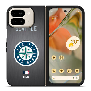 SEATTLE MARINERS MLB LOGO 2 Google Pixel 9 Pro Fold Case Cover