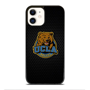 UCLA BRUINS METAL LOGO iPhone 12 Case Cover UCLA BRUINS METAL LOGO iPhone 12 Case Cover