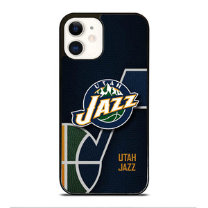UTAH JAZZ BASKETBALL LOGO iPhone 12 Case Cover