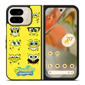 SPONGEBOB SQUAREPANTS FACE Google Pixel 9 Pro Fold Case Cover