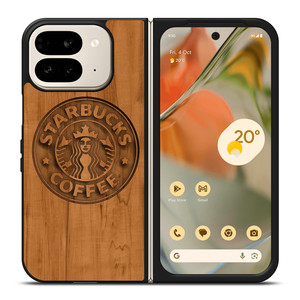 STARBUCKS COFFEE WOODEN Google Pixel 9 Pro Fold Case Cover