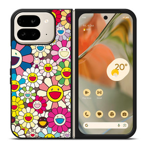 TAKASHI MURAKAMI FLOWERS 4 Google Pixel 9 Pro Fold Case Cover