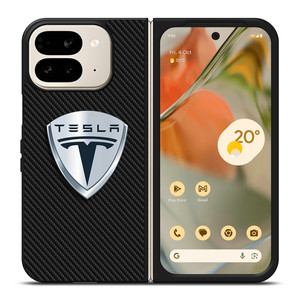 TESLA LOGO Google Pixel 9 Pro Fold Case Cover