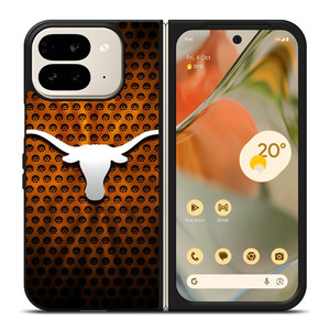 TEXAS LONGHORNS Google Pixel 9 Pro Fold Case Cover