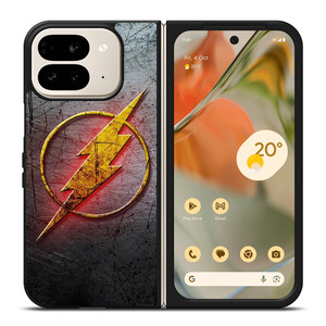 THE FLASH SUPERHERO LOGO Google Pixel 9 Pro Fold Case Cover