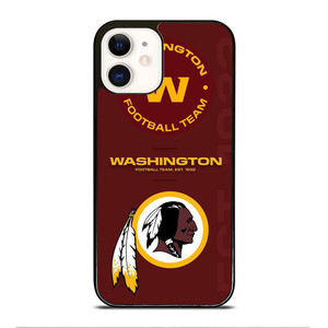 WASHINGTON FOOTBALL TEAM LOGO iPhone 12 Case Cover WASHINGTON FOOTBALL TEAM LOGO iPhone 12 Case Cover