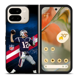 TOM BRADY PATRIOTS 5 Google Pixel 9 Pro Fold Case Cover TOM BRADY PATRIOTS 5 Google Pixel 9 Pro Fold Case Cover