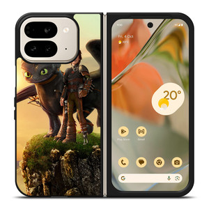 TOOTHLESS AND HICCUP Google Pixel 9 Pro Fold Case Cover