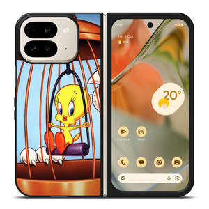 TWEETY BIRD CAGE Google Pixel 9 Pro Fold Case Cover TWEETY BIRD CAGE Google Pixel 9 Pro Fold Case Cover