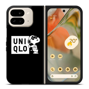 UNIQLO SNOOPY LOGO Google Pixel 9 Pro Fold Case Cover