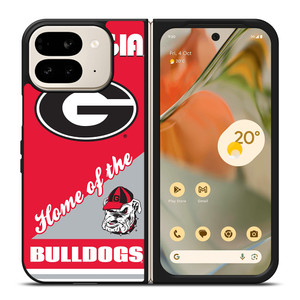 UNIVERSITY GEORGIA BULLDOGS 4 Google Pixel 9 Pro Fold Case Cover