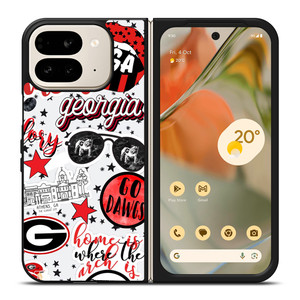 UNIVERSITY GEORGIA BULLDOGS UGA Google Pixel 9 Pro Fold Case Cover