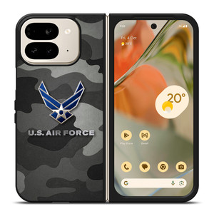 US AIR FORCE CAMO LOGO  Google Pixel 9 Pro Fold Case Cover