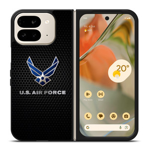 US AIR FORCE METAL LOGO Google Pixel 9 Pro Fold Case Cover