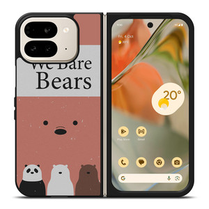 WE BARE BEARS 3 Google Pixel 9 Pro Fold Case Cover