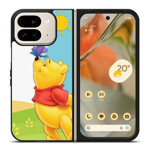 WINNIE THE POOH BUTTERFLY Google Pixel 9 Pro Fold Case Cover