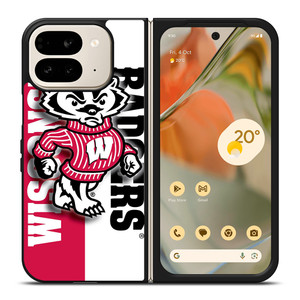 WISCONSIN BADGERS LOGO NEW Google Pixel 9 Pro Fold Case Cover