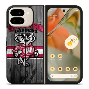 WISCONSIN BADGERS LOGO Google Pixel 9 Pro Fold Case Cover