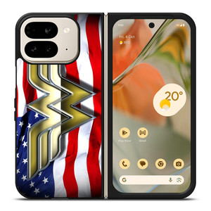 WONDER WOMAN AMERICAN Google Pixel 9 Pro Fold Case Cover
