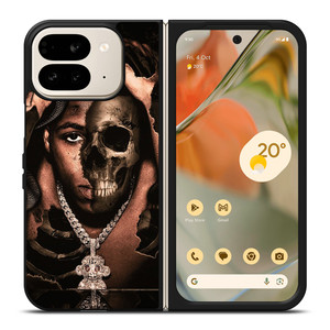 YOUNGBOY NBA RAPPER SKULL Google Pixel 9 Pro Fold Case Cover