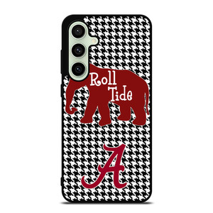 ALABAMA CRIMSON TIDE HOUNDSTOOTH Samsung Galaxy S24 FE Case Cover