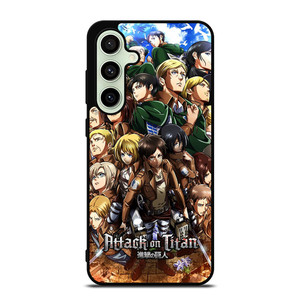 ATTACK ON TITAN CHARACTER Samsung Galaxy S24 FE Case Cover