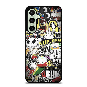 BAPE STICKER BOMB Samsung Galaxy S24 FE Case Cover