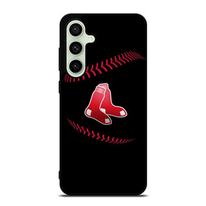 BOSTON RED SOX BLACK LOGO Samsung Galaxy S24 FE Case Cover