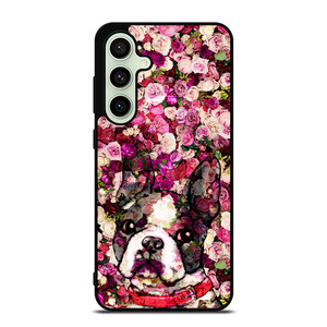 BOSTON TERRIER DOG 2 Samsung Galaxy S24 FE Case Cover