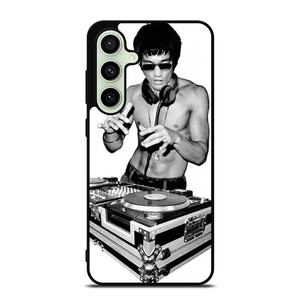 BRUCE LEE DJ Samsung Galaxy S24 FE Case Cover BRUCE LEE DJ Samsung Galaxy S24 FE Case Cover