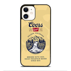COORS BANQUET BEER LOGO iPhone 12 Case Cover COORS BANQUET BEER LOGO iPhone 12 Case Cover