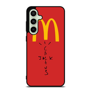 CACTUS JACK TRAVIS SCOTT MCDONALD'S LOGO Samsung Galaxy S24 FE Case Cover CACTUS JACK TRAVIS SCOTT MCDONALD'S LOGO Samsung Galaxy S24 FE Case Cover