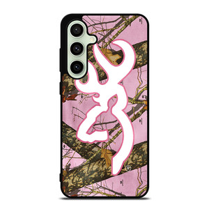 CAMO PINK BROWNING Samsung Galaxy S24 FE Case Cover