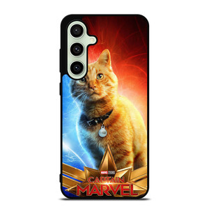 CAPTAIN MARVEL CAT Samsung Galaxy S24 FE Case Cover