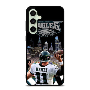 CARSON WENTZ EAGLES 1 Samsung Galaxy S24 FE Case Cover