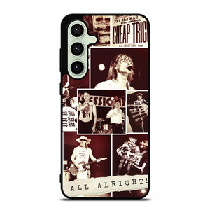 CHEAP TRICK BAND COLLAGE Samsung Galaxy S24 FE Case Cover CHEAP TRICK BAND COLLAGE Samsung Galaxy S24 FE Case Cover