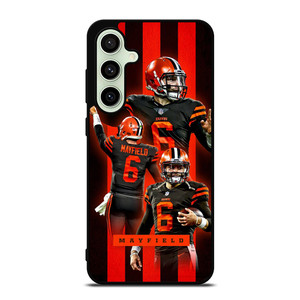 CLEVELAND BROWNS BAKER MAYFIELD 6 Samsung Galaxy S24 FE Case Cover