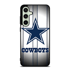 DALLAS COWBOYS SILVER METAL Samsung Galaxy S24 FE Case Cover