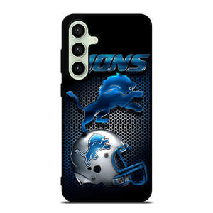 DETROIT LIONS METAL Samsung Galaxy S24 FE Case Cover