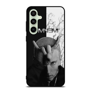 EMINEM RAPPER BLACK WHITE Samsung Galaxy S24 FE Case Cover EMINEM RAPPER BLACK WHITE Samsung Galaxy S24 FE Case Cover