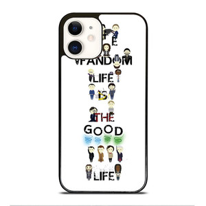 FANDOM LIFE QUOTE iPhone 12 Case Cover FANDOM LIFE QUOTE iPhone 12 Case Cover