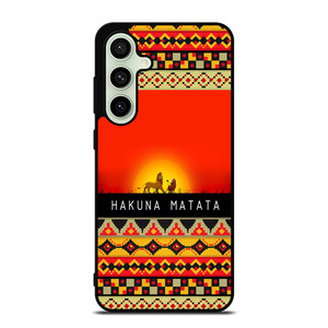HAKUNA MATATA LION KING AZTEC 1 Samsung Galaxy S24 FE Case Cover