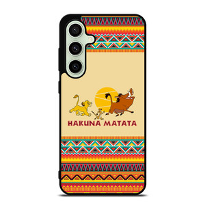 HAKUNA MATATA LION KING AZTEC 3 Samsung Galaxy S24 FE Case Cover